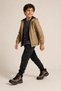 Shoe Basket 888 Furry Non-Slip Sole Boys' Outdoor Boots - 3