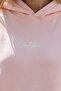 Women's Oversize Hoodie Chmp Studios V2 Embroidered Pink - Hooded, Pocket, 3 Thread Fleece - 2