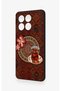 Poco X6 Pro Compatible Carpet and Tea Pattern Silicone Case - 4