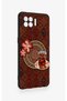 Oppo Reno 4 Lite Compatible Carpet and Tea Pattern Silicone Case - 4