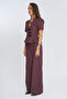 Women's V-Neck Button Detailed Balloon Sleeve Blouse - 2