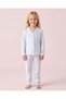 Girl Blue Floral 2 Piece Pyjama Set