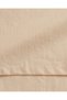 Ivory Solid Flat Sheet 160x270cm (Twin Size) - 4