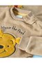 Infant Boys Beige Winnie The Pooh Velour Pyjama Set 2 Pieces - 2