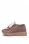 D26Ka-3235 Women's Genuine Leather Casual Shoes Mink - 3