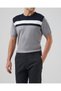 Italian Style Slim Fit Crew Neck Knitwear T-Shirt Gray T14418 - 3