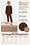Children's Patterned Pajama Set – Long-Sleeved Soft and Comfortable Top and Bottom Pajama Set - 4