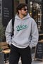 Nice Printed Kangaroo Pocket Hooded Sweatshirt Hoodie