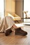 Cozy Women's Sheepskin Suede Short Boots - Thick Sole Mini Snow Boots - 2