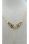 Gold Serenay Model Trend Necklace
