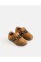 Boys Tan Material Block Retro Sneakers - 2