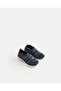 Girls Navy Flyknit Slip On Sneakers - 2