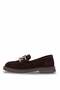 D26Ka-935 Women's Genuine Leather Casual Shoes Brown - 3