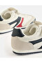 Boys White Colour Block Retro Sneakers - 4