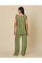 Women Green Printed Pyjama Set (2 Piece) - 5