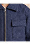 Boys' Navy Zip-Up Jacket with Utility Pockets - 3