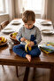 Quilted Pants 2-Piece Set (Cool Kid) Navy Blue - 4