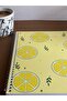 Limon Desenli Spiralli Defter - 2