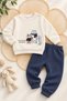 Baby & Child Cute Animal Figured Double Top and Bottom Set - 4