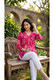 Printed Cotton Kurti for Women