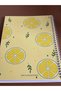 Limon Desenli Spiralli Defter - 6