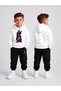 Boy's Hooded Sweatshirt and Rubber-Cuffed Sweatpants Set – Winter Top and Bottom Set