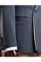Slim Fit Men's Lapel Detailed Jacket Pants Combination Suit Green T20148-28 - 4