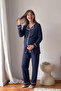 Elisa Soft Elegance Soft Buttoned Adjustable Waist Maternity Pajama Set - 2