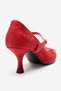 Acland Red Suede Bow Women's Heeled Shoes - 7