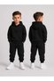 Boy's Hooded Sweatshirt and Rubber-Cuffed Sweatpants Set – Winter Top and Bottom Set