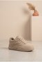 Women's Thick High Sole Sneaker Thick Knit Lace-Up Comfortable Walking and Casual Sports Shoes Chunky Sole Sports Shoes - 2