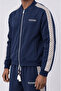 Men's Ffb Stripe Detailed Doubleface Tracksuit Set Navy Blue - 4