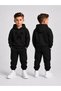 Boy's Hooded Sweatshirt and Rubber-Cuffed Sweatpants Set – Winter Top and Bottom Set