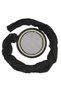 Mesh Sarık - Black Fabric - Black Skullcap - Round Wrap - Mesh - 5 Meters (Taylasanli) - 4