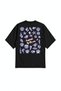 Happiest by the Sea Oversize T-Shirt with Front and Back Print