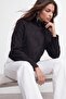 Mock Neck Suede Jacket - 3