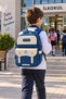 Primary School School Bag Model 13 Blue Antigravity 38X30X16 cm - 6