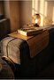 Wooden Sofa Side Tray, Flexible Sofa Side, Coffee Holder, Armrest Table 40cm - 5