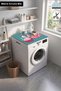 Clothes Dryer Top Organizer Mat Liquid-Proof Cover Balloon Swan - 2