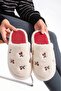 Set of 3 Furry Warm Fluffy Figured Slippers Women's Home Slippers Noiseless Lightweight Soft Sole - 5