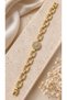 Xuping Sparkling Badge Detailed Steel Chain Women's Bracelet - 2