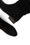 Women's Black Bellows Suede Drawstring Comfortable Ready-Sole Ankle Boots - 6
