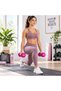 4KG Dumbbell Set of 2 – Pink Hex Vinyl Coated Hand Weights for Home Gym, Strength Training, Fitness, Aerobics & Workout - 5