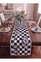 Dama Patterned Decorative Runner - 40X140 cm - 2