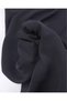 Black Thin Draped Crepe-Like Woven Fabric for Dresses & Blouses Width: 140cm - 5