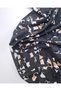 Khaki with Orange Ecru Black Patterned Full Poplin Fabric for Shirts & Dresses 150X360Cm