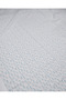 Ecru with Turquoise Human Pattern Cotton Voile Fabric for Shirts & Dresses 150X260Cm - 2