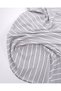 Thin Cotton Blend Woven Fabric with Black Stripes on White for Shirts & Dresses 150X370Cm