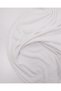 White Report Thin Flexible Draped Jersey Fabric for Dresses & Blouses 120X200Cm