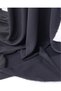 Black Thin Draped Crepe-Like Woven Fabric for Dresses & Blouses Width: 140cm - 6
